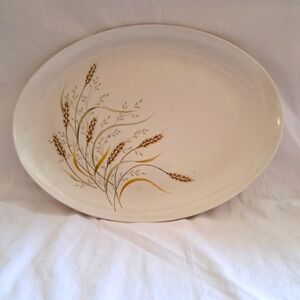 Whispering Wheat Melmac Platter
